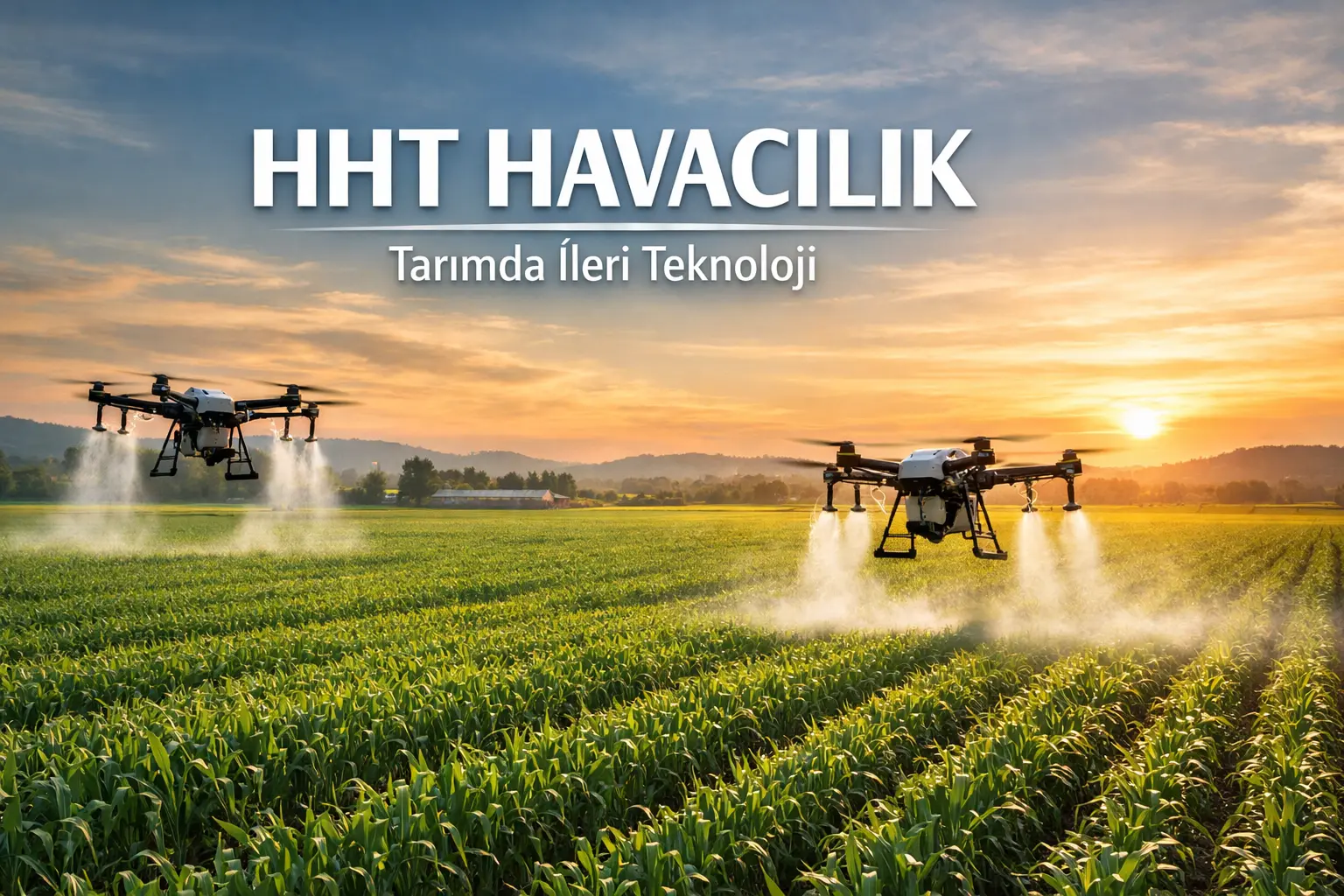 Drone ile tarım ilaçlama